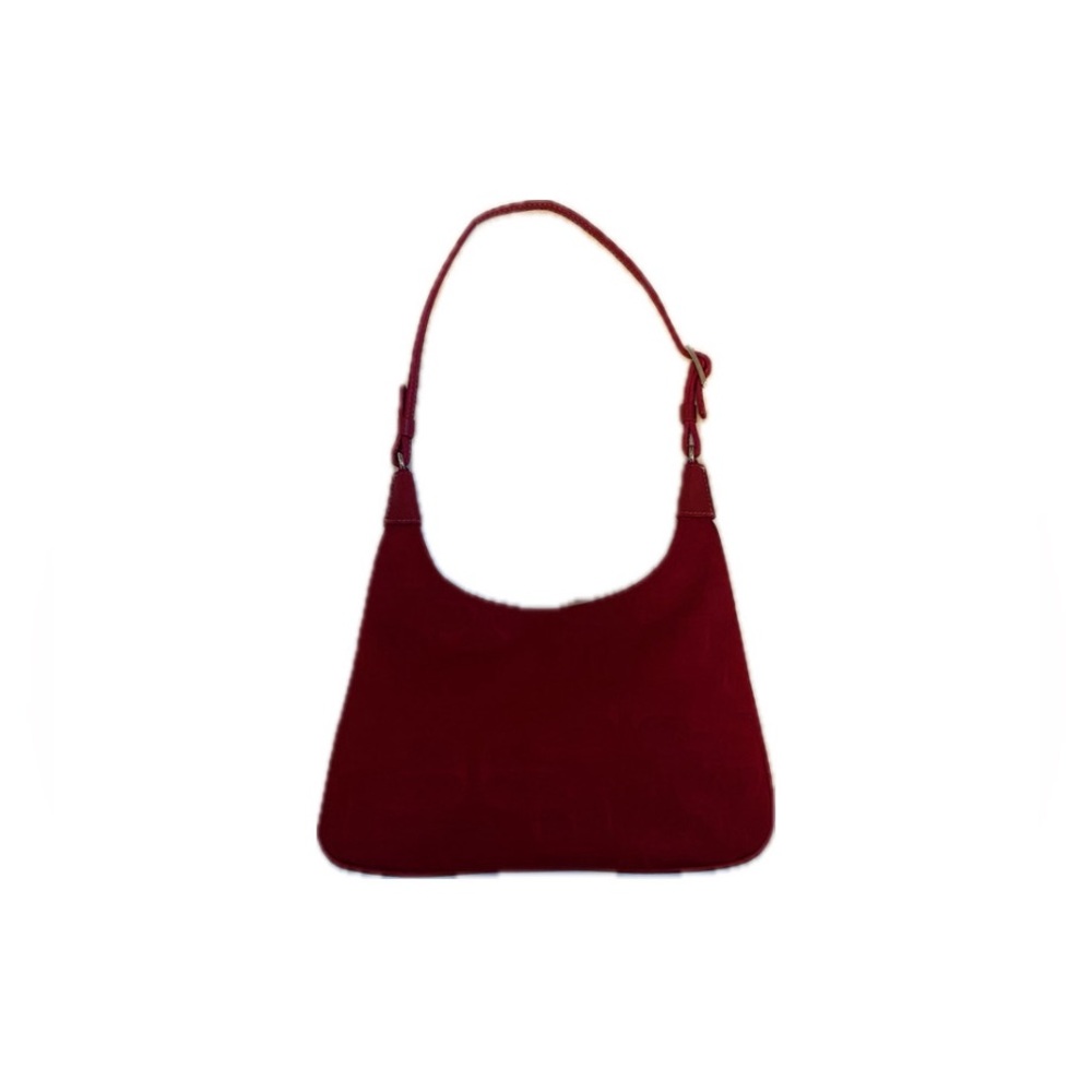 90s vintage Express red/burgundy shoulder bag